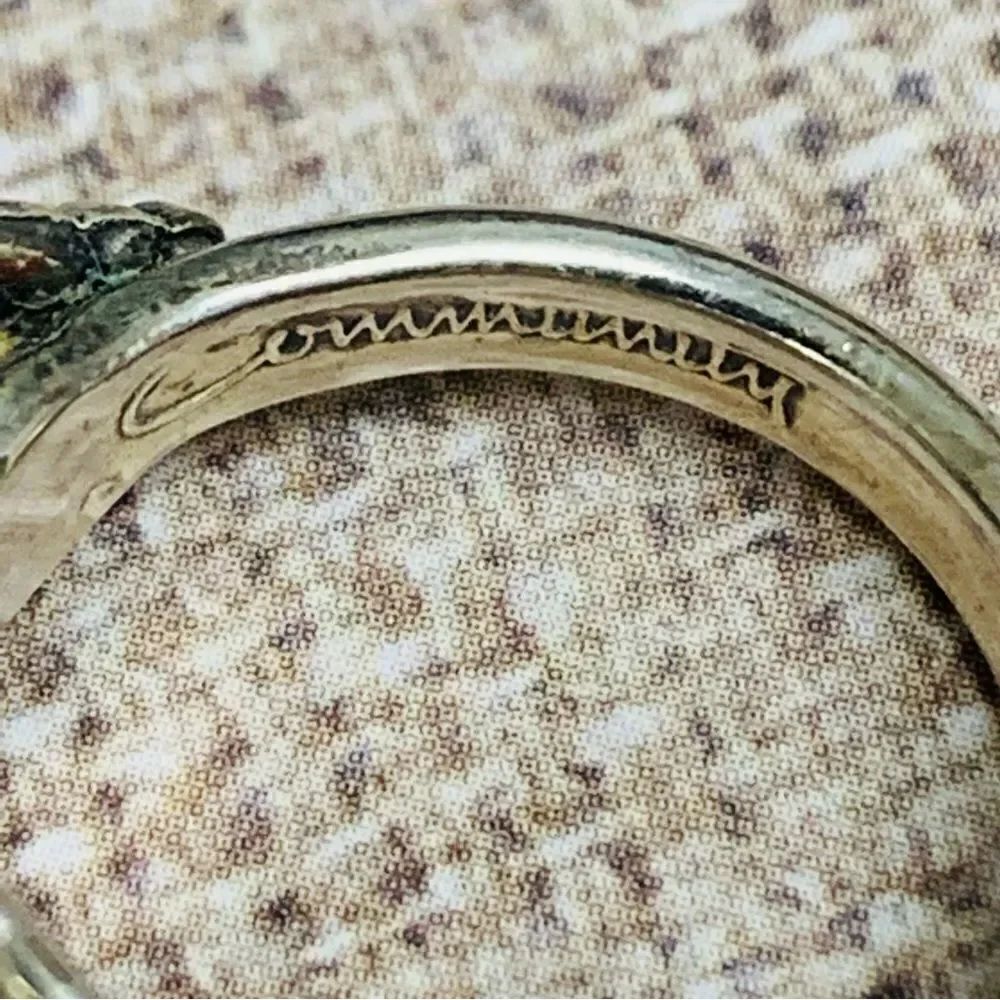 VTG Community Pattern Spoon Ring‎ - Picture 2 of 3